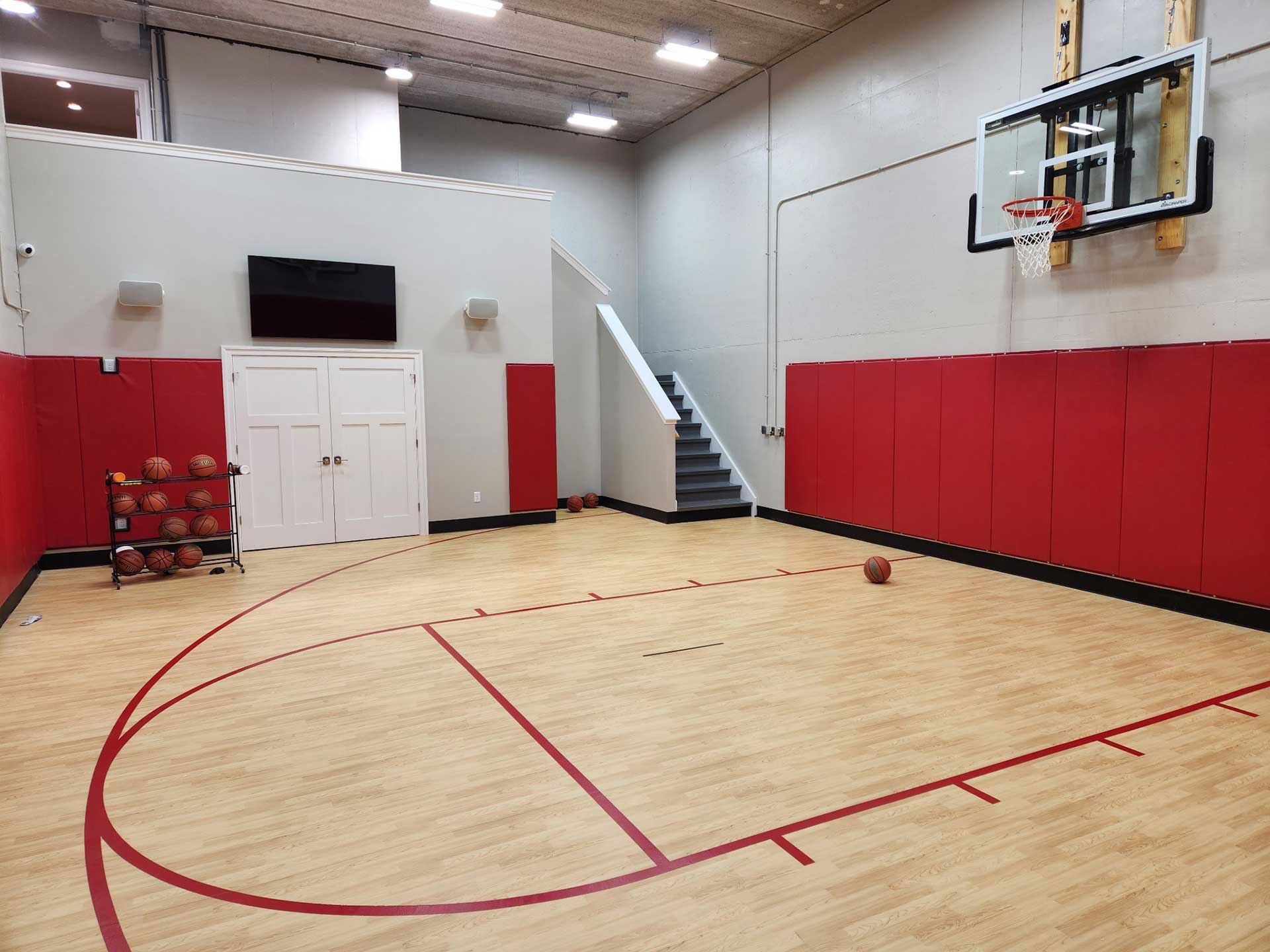 Custom Luxury Home with Basketball Court